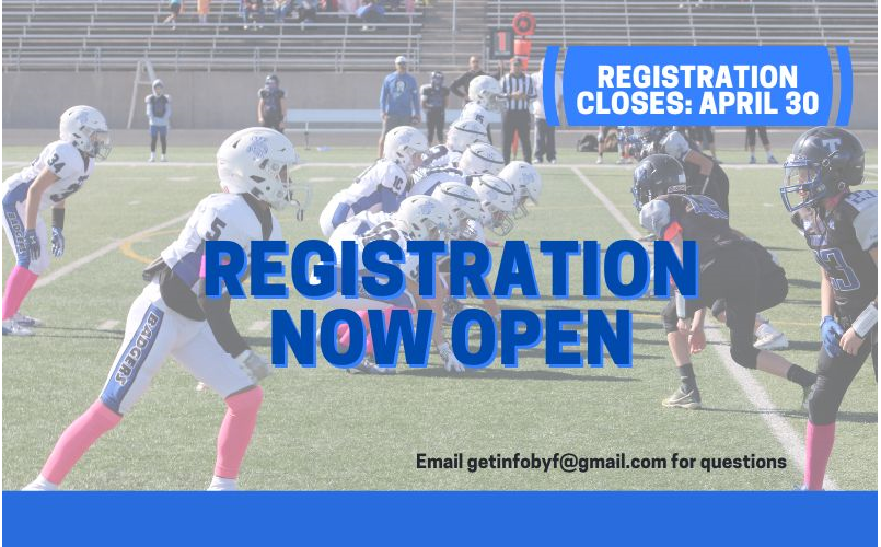 2025 Tackle Registration - Now OPEN