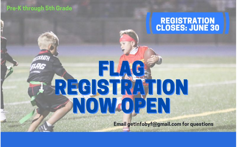 FALL REGISTRATION NOW OPEN